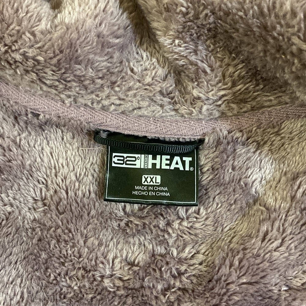 32 DEGREES HEAT FLEECE ZIPPER FRONT WOMEN PINK BARBIECORE JACKET. SIZE-X… - Picture 13 of 14